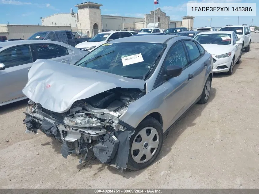 1FADP3E2XDL145386 2013 Ford Focus S