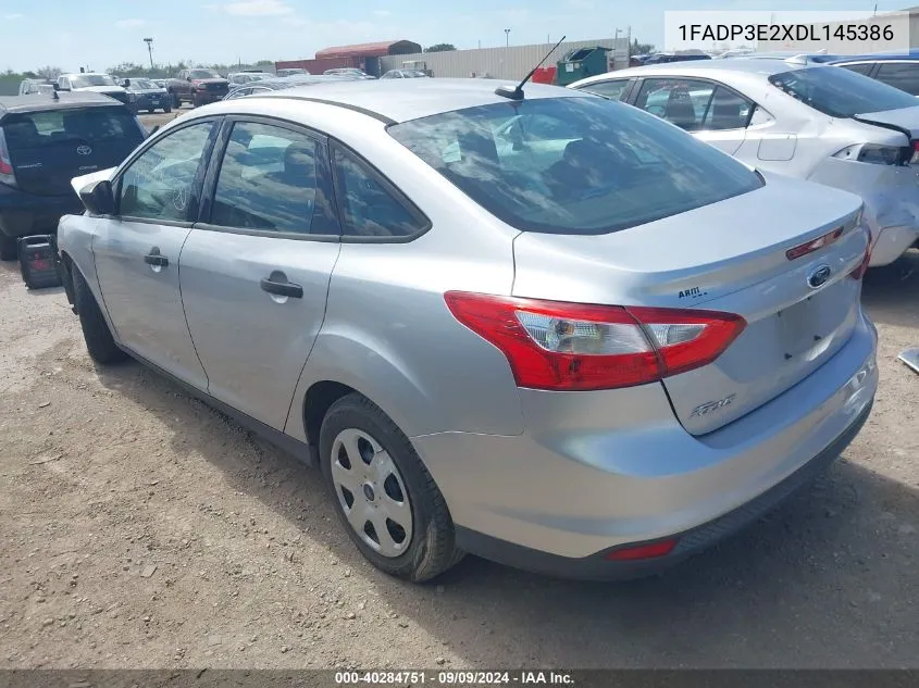 1FADP3E2XDL145386 2013 Ford Focus S