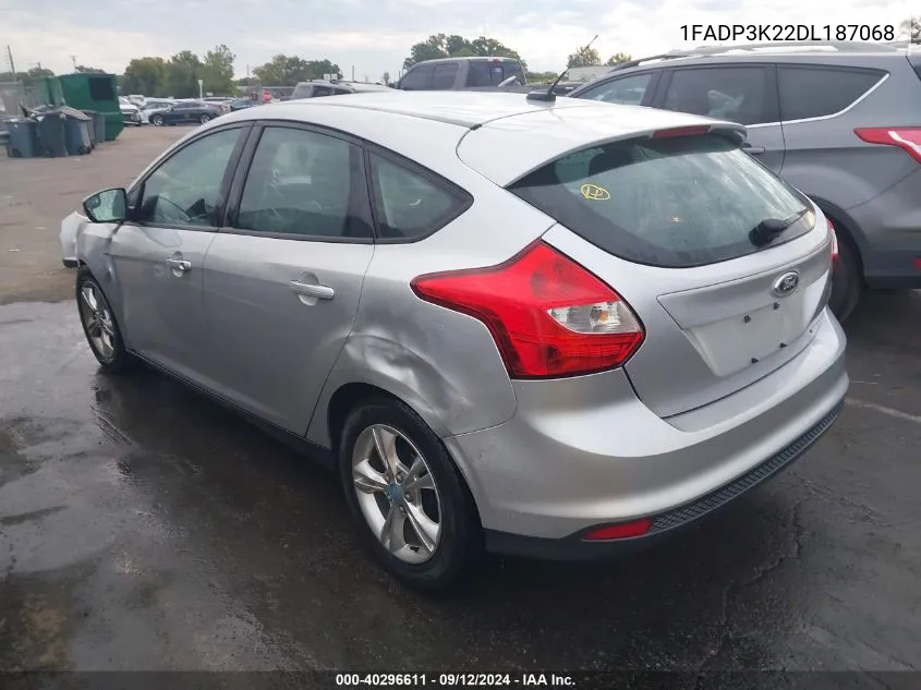 1FADP3K22DL187068 2013 Ford Focus Se