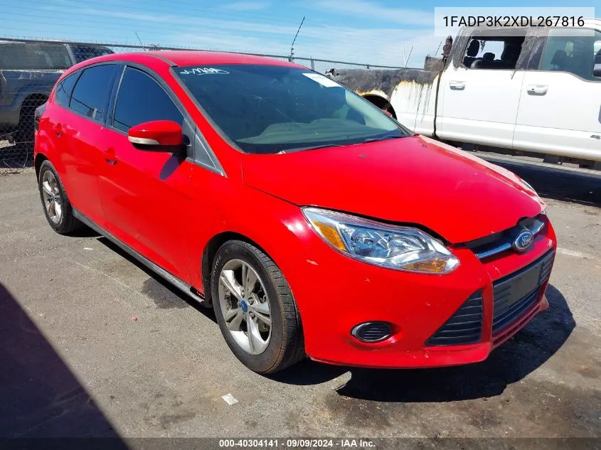 1FADP3K2XDL267816 2013 Ford Focus Se