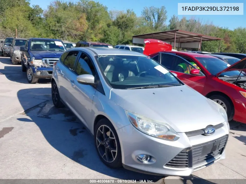 2013 Ford Focus Se VIN: 1FADP3K29DL372198 Lot: 40306670