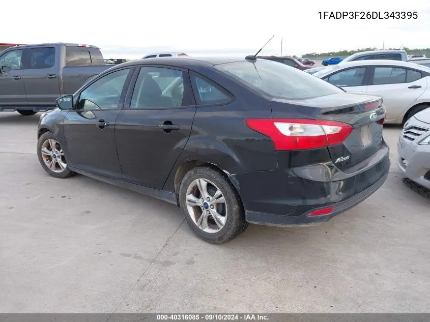 1FADP3F26DL343395 2013 Ford Focus Se