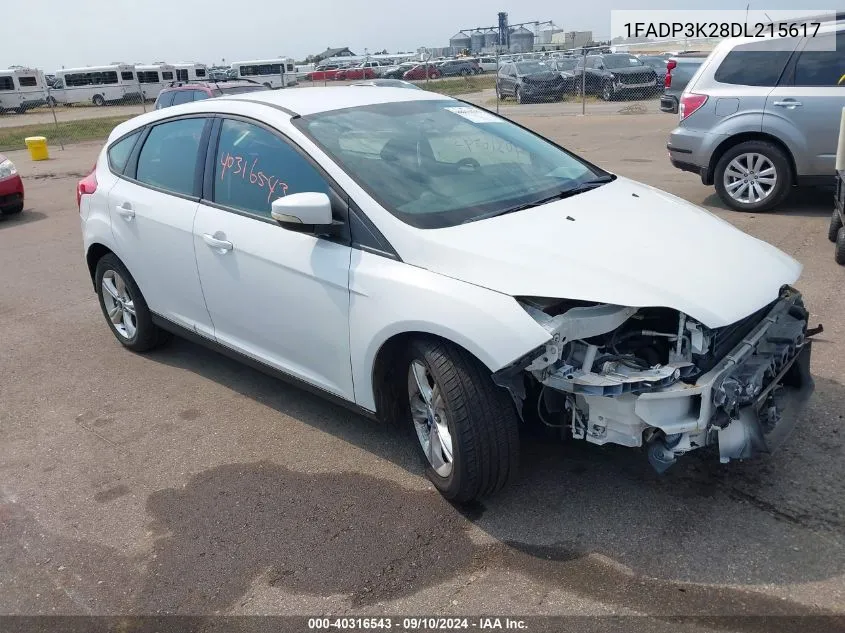 1FADP3K28DL215617 2013 Ford Focus Se