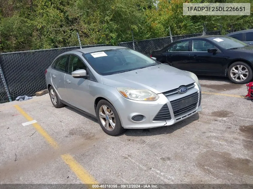 1FADP3F25DL226651 2013 Ford Focus Se