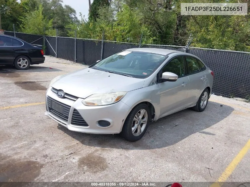 1FADP3F25DL226651 2013 Ford Focus Se