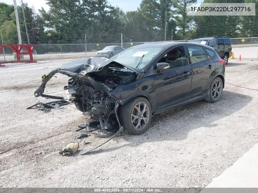 2013 Ford Focus Se VIN: 1FADP3K22DL297716 Lot: 40322489