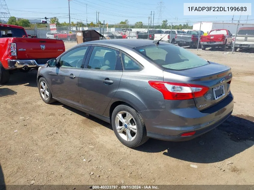 1FADP3F22DL199683 2013 Ford Focus Se