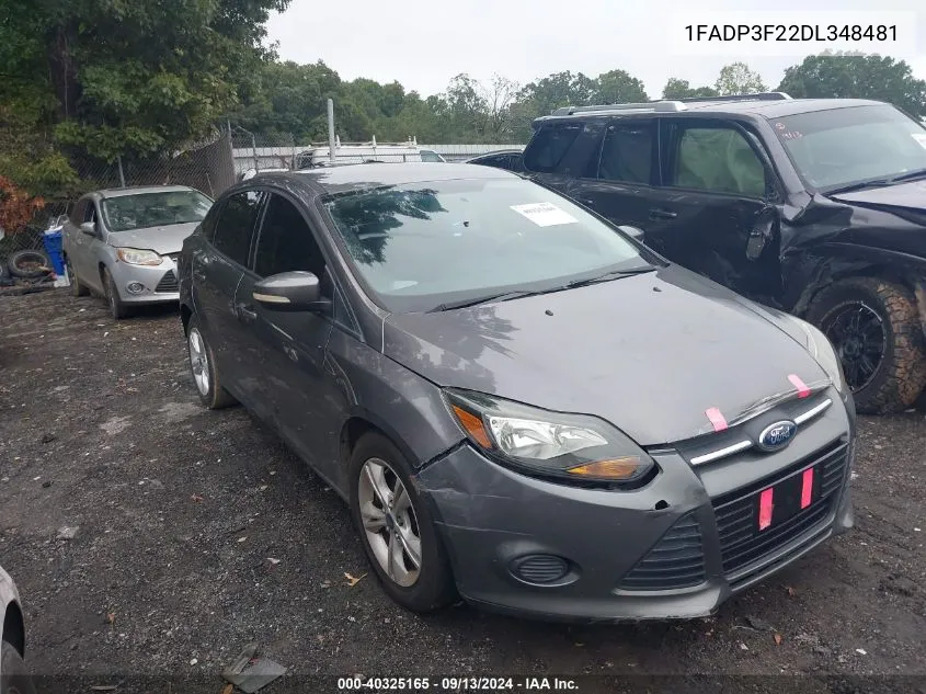 1FADP3F22DL348481 2013 Ford Focus Se