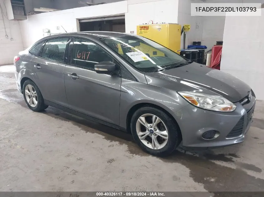 1FADP3F22DL103793 2013 Ford Focus Se