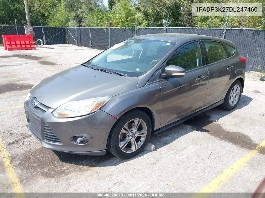 2013 Ford Focus Se VIN: 1FADP3K27DL247460 Lot: 40328678