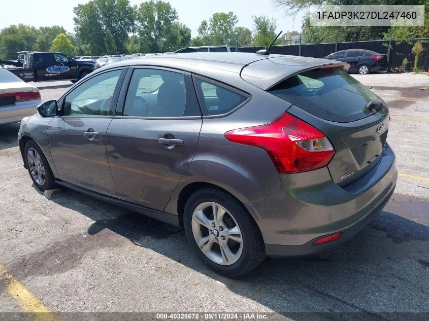 2013 Ford Focus Se VIN: 1FADP3K27DL247460 Lot: 40328678