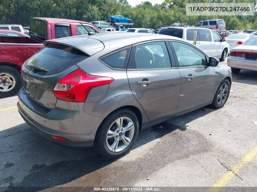 2013 Ford Focus Se VIN: 1FADP3K27DL247460 Lot: 40328678