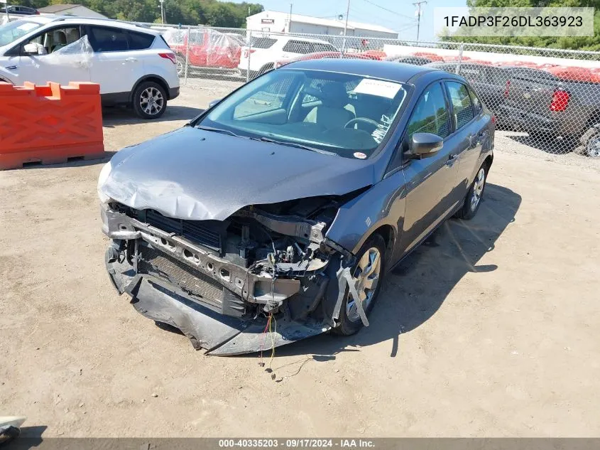 1FADP3F26DL363923 2013 Ford Focus Se