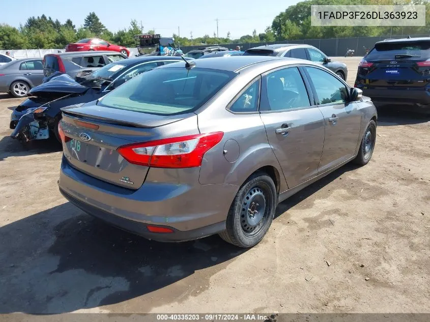 1FADP3F26DL363923 2013 Ford Focus Se