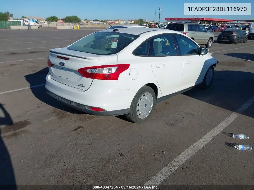 2013 Ford Focus Se VIN: 1FADP3F28DL116970 Lot: 40347264