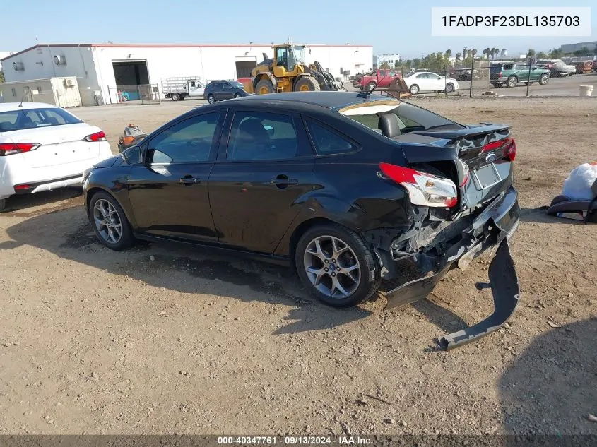 1FADP3F23DL135703 2013 Ford Focus Se