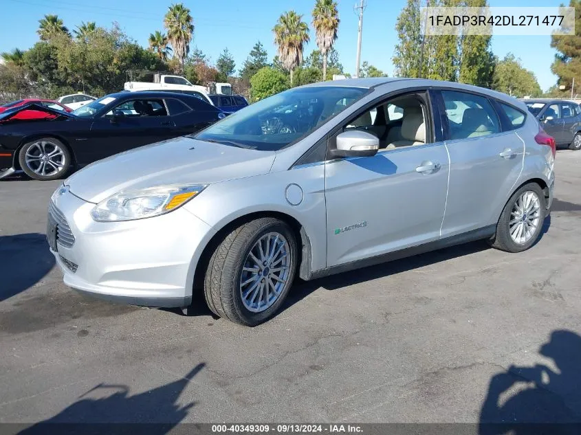 2013 Ford Focus Electric Bev VIN: 1FADP3R42DL271477 Lot: 40349309