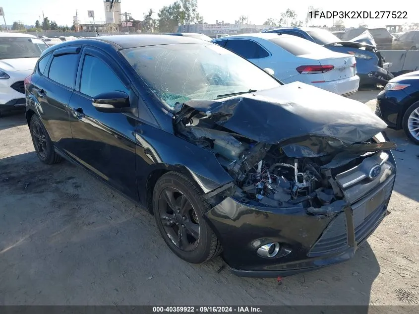 1FADP3K2XDL277522 2013 Ford Focus Se