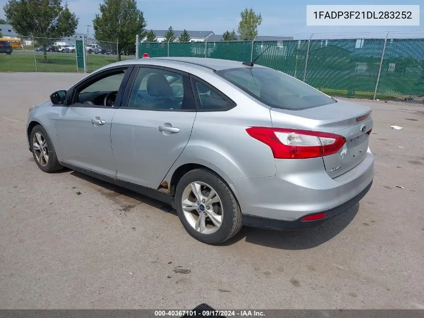 1FADP3F21DL283252 2013 Ford Focus Se