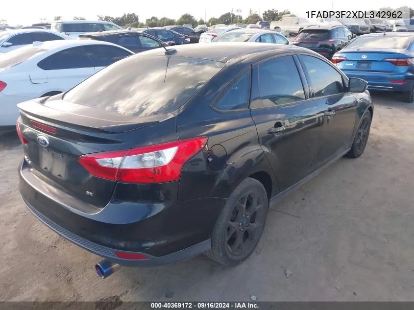 1FADP3F2XDL342962 2013 Ford Focus Se