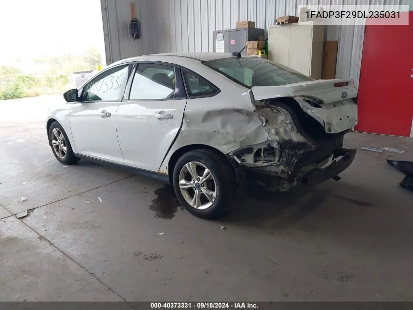 1FADP3F29DL235031 2013 Ford Focus Se