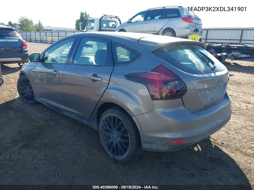 2013 Ford Focus Se VIN: 1FADP3K2XDL341901 Lot: 40396009