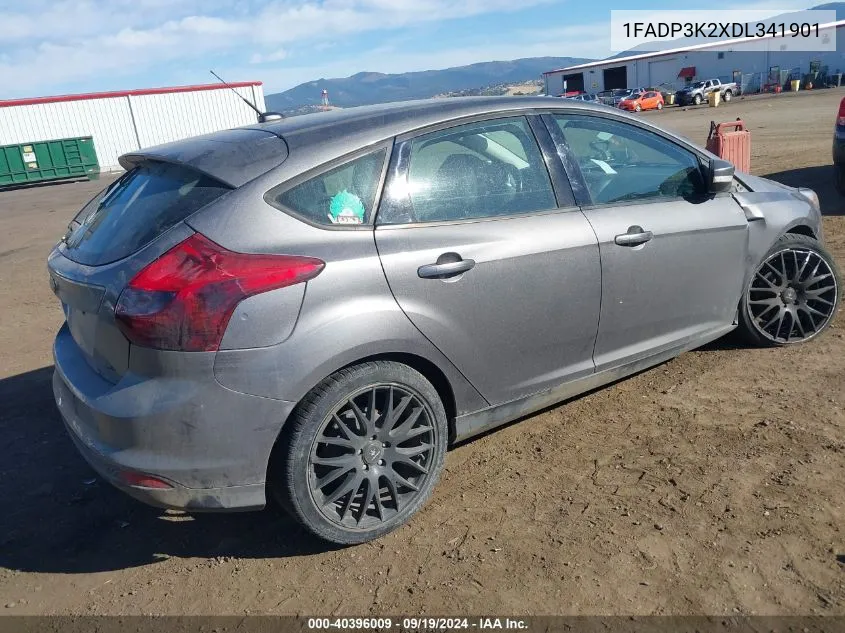 2013 Ford Focus Se VIN: 1FADP3K2XDL341901 Lot: 40396009