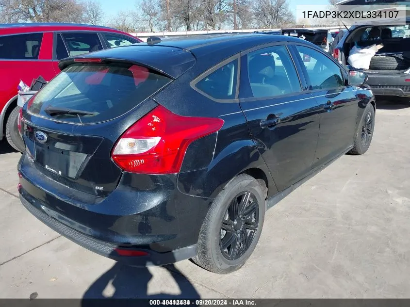 2013 Ford Focus Se VIN: 1FADP3K2XDL334107 Lot: 40412434