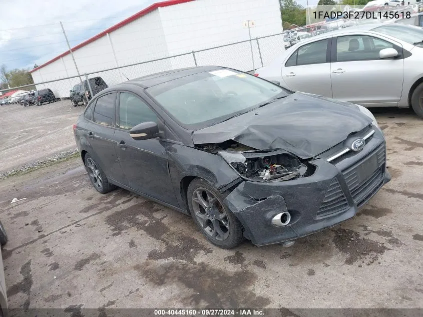 2013 Ford Focus Se VIN: 1FADP3F27DL145618 Lot: 40445160