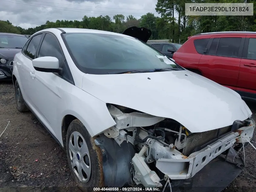 2013 Ford Focus VIN: 1FADP3E29DL121824 Lot: 40448558