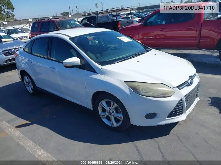 2013 Ford Focus Se VIN: 1FADP3F20DL341710 Lot: 40456853