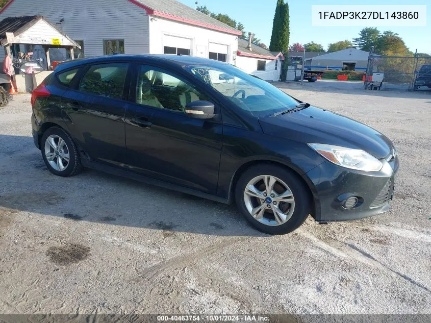 2013 Ford Focus Se VIN: 1FADP3K27DL143860 Lot: 40463754