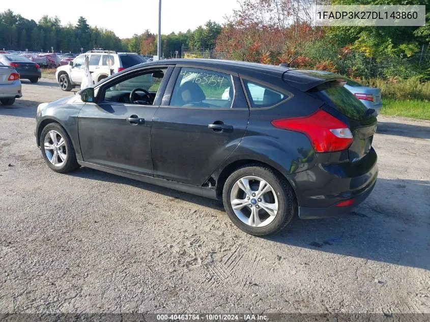 2013 Ford Focus Se VIN: 1FADP3K27DL143860 Lot: 40463754