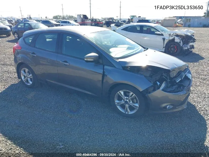 2013 Ford Focus Se VIN: 1FADP3K25DL353650 Lot: 40464396