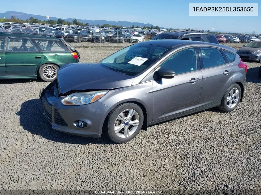 2013 Ford Focus Se VIN: 1FADP3K25DL353650 Lot: 40464396