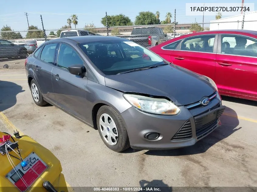 2013 Ford Focus S VIN: 1FADP3E27DL307734 Lot: 40468383