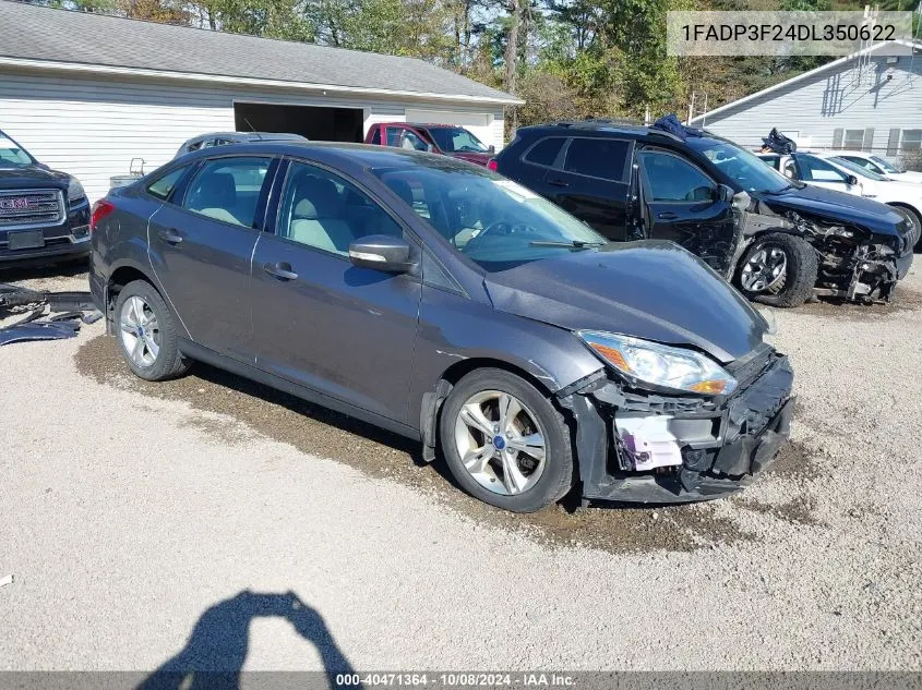 2013 Ford Focus Se VIN: 1FADP3F24DL350622 Lot: 40471364