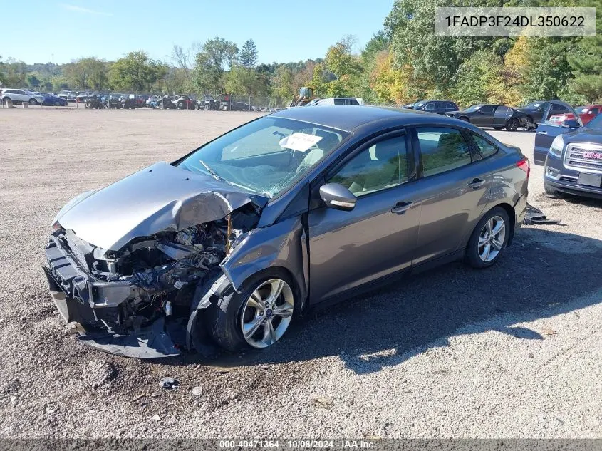 2013 Ford Focus Se VIN: 1FADP3F24DL350622 Lot: 40471364