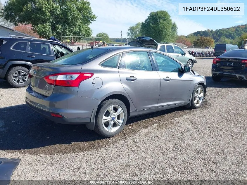 2013 Ford Focus Se VIN: 1FADP3F24DL350622 Lot: 40471364