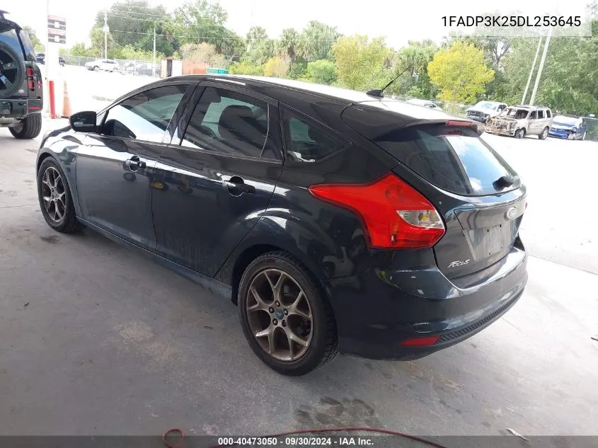 2013 Ford Focus Se VIN: 1FADP3K25DL253645 Lot: 40473050