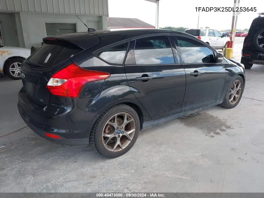 2013 Ford Focus Se VIN: 1FADP3K25DL253645 Lot: 40473050