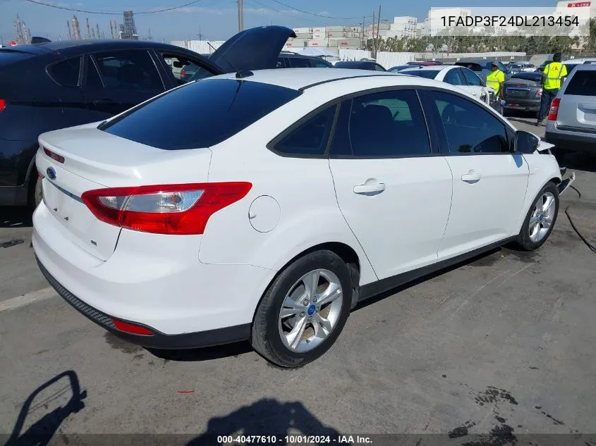 2013 Ford Focus Se VIN: 1FADP3F24DL213454 Lot: 40477610