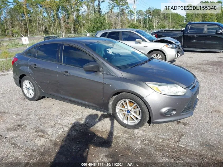 2013 Ford Focus VIN: 1FADP3E23DL155340 Lot: 40484714