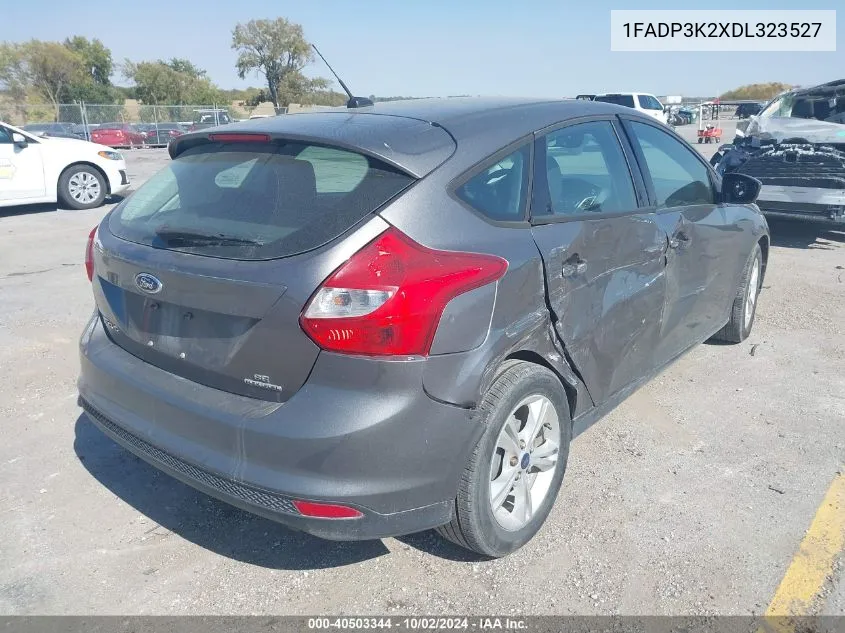 2013 Ford Focus Se VIN: 1FADP3K2XDL323527 Lot: 40503344