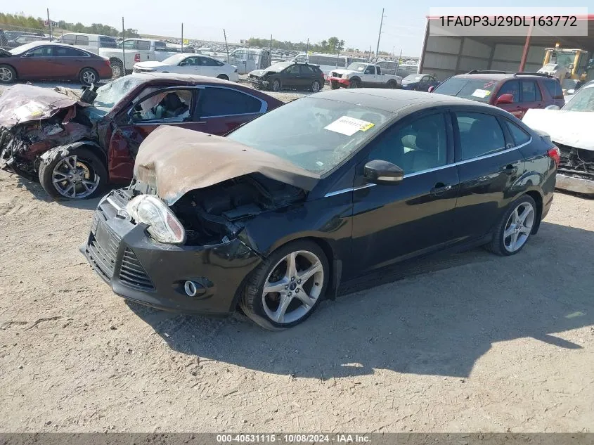 2013 Ford Focus Titanium VIN: 1FADP3J29DL163772 Lot: 40531115