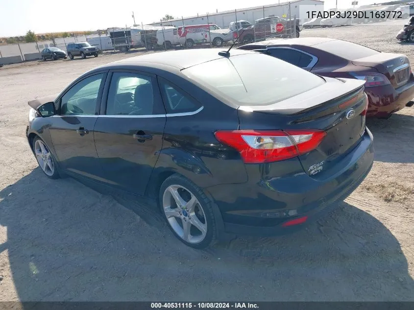 2013 Ford Focus Titanium VIN: 1FADP3J29DL163772 Lot: 40531115