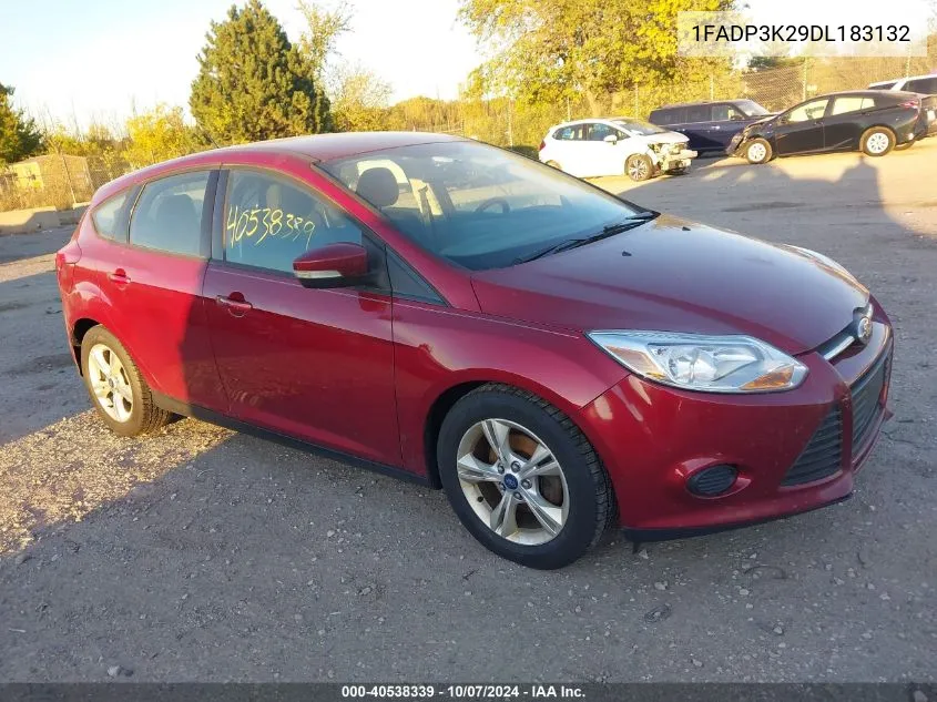 2013 Ford Focus Se VIN: 1FADP3K29DL183132 Lot: 40538339