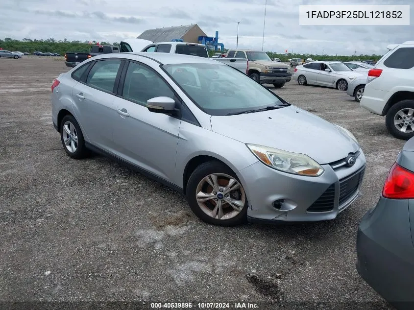 2013 Ford Focus Se VIN: 1FADP3F25DL121852 Lot: 40539896