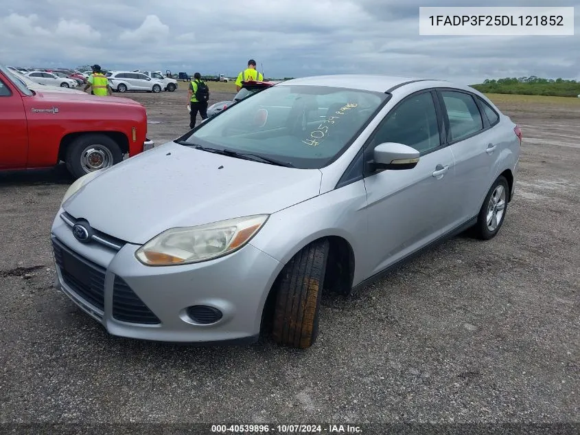 2013 Ford Focus Se VIN: 1FADP3F25DL121852 Lot: 40539896