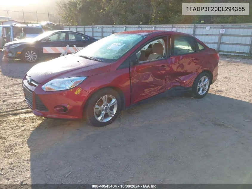 1FADP3F20DL294355 2013 Ford Focus Se